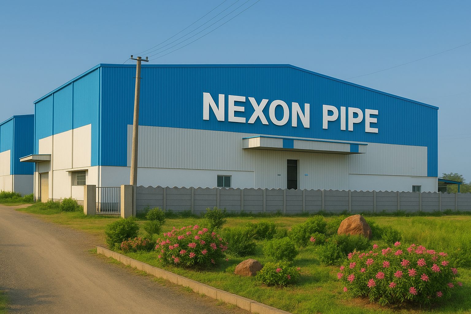 Nexon factory and piping products